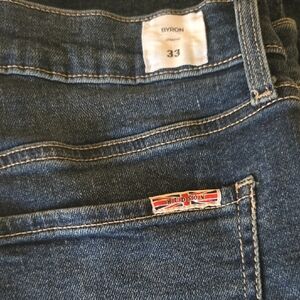 Hudson Jeans Women's Dark Blue Straight Leg Jeans